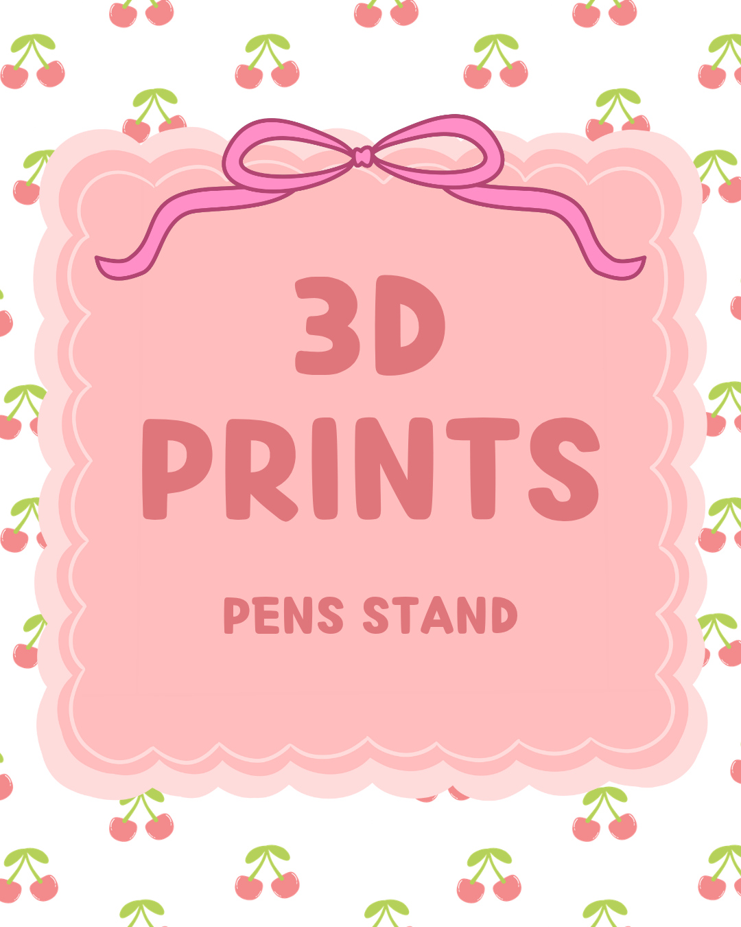 3D (pen stand)