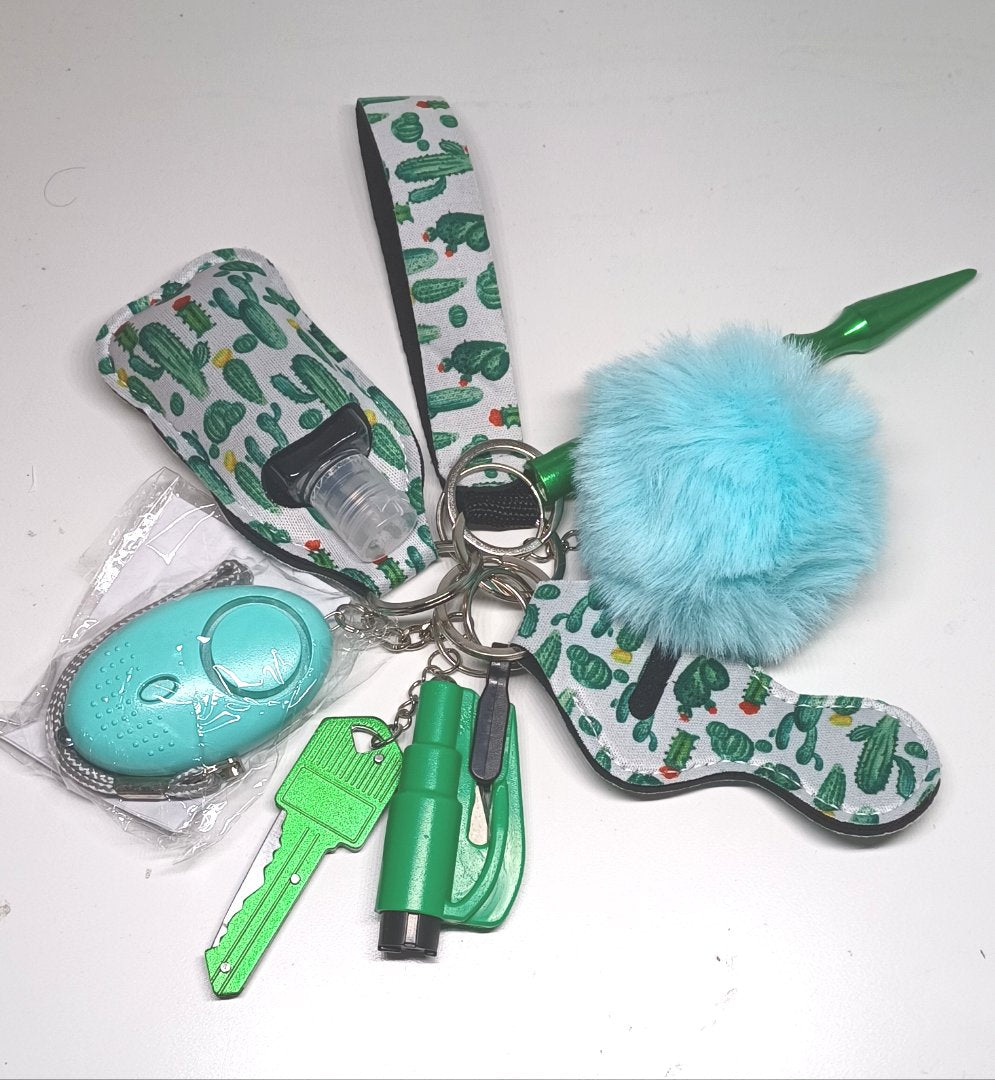 Self defense keychains set