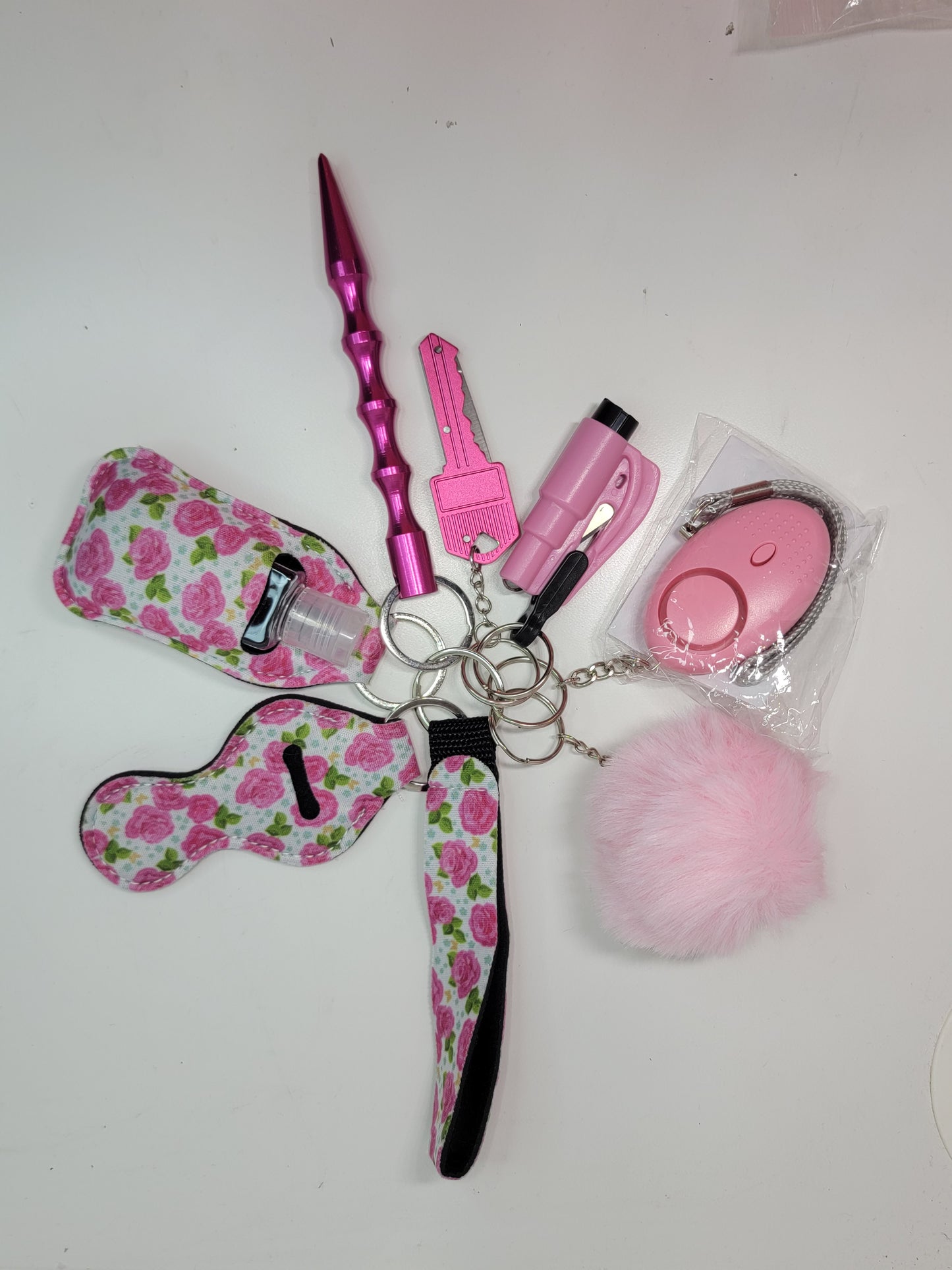 Self defense keychains set