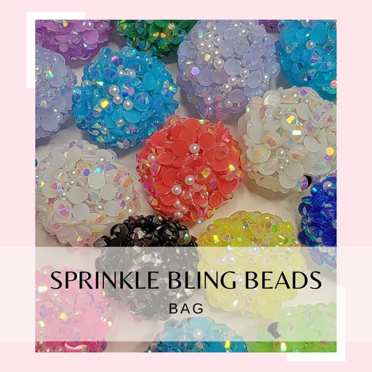 Sprinkle bling beads